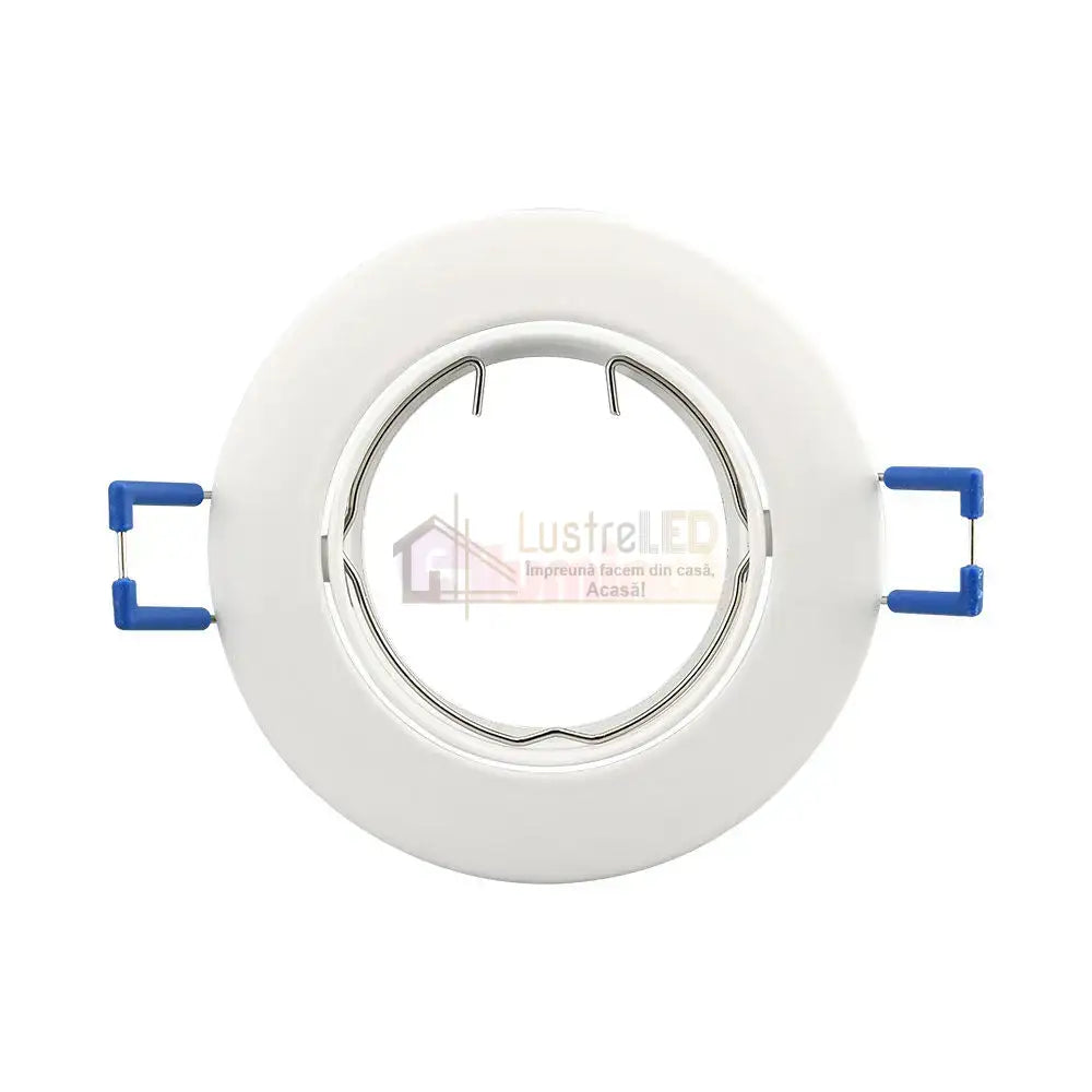 Spot Incastrat Rotund Fascicul Reglabil Alb Dulie MR16 Ø84x22mm led ceiling light