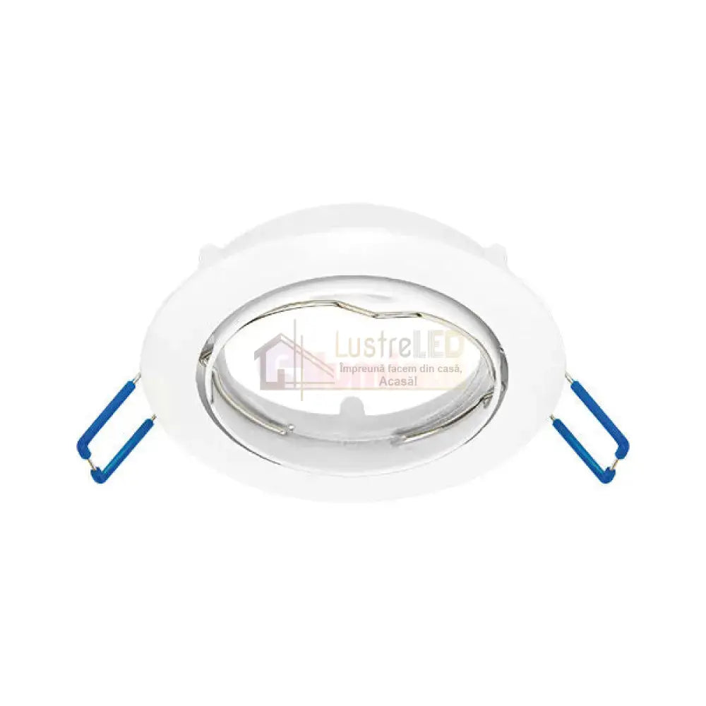 Spot Incastrat Rotund Fascicul Reglabil Alb Dulie MR16 Ø84x22mm led ceiling light