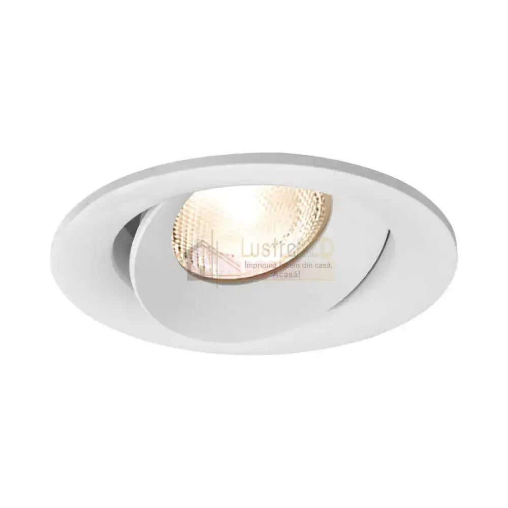 Spot Incastrat Rotund Fascicul Reglabil Alb Dulie MR16 Ø95x27mm led ceiling light