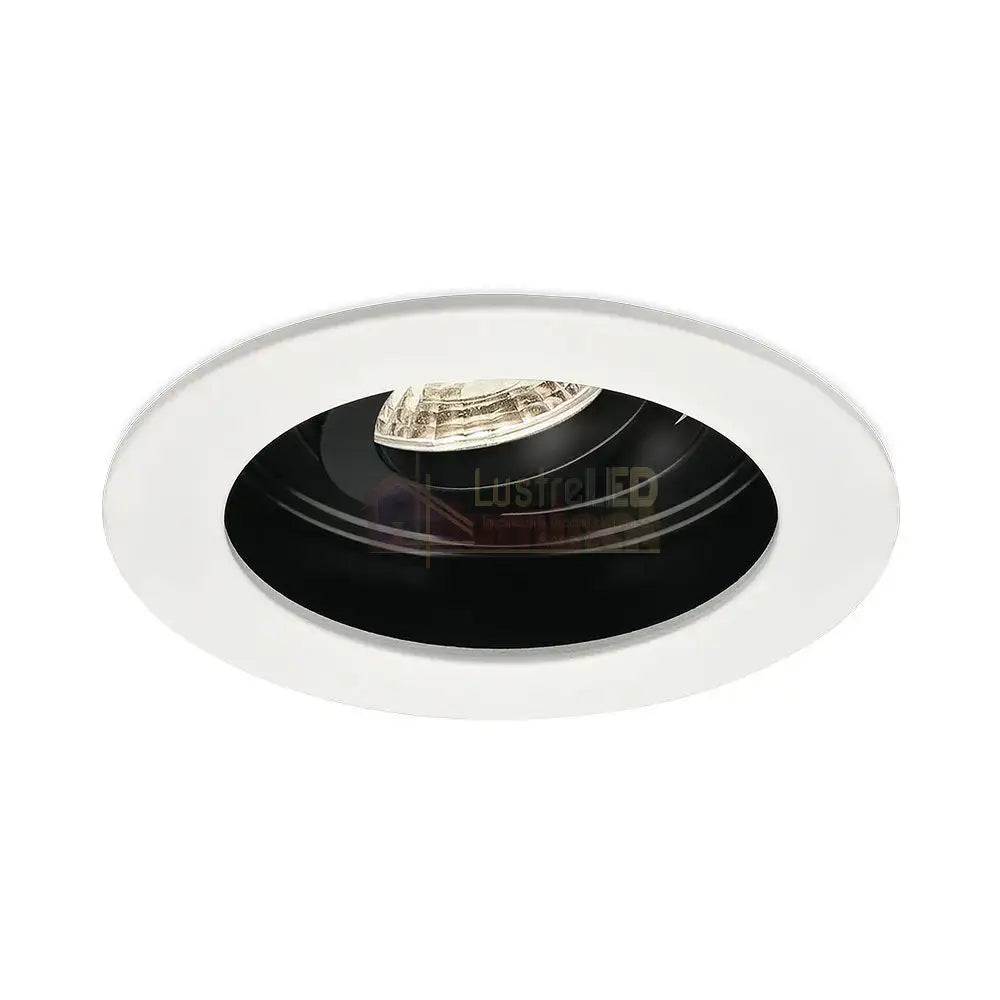 Spot Incastrat Rotund Fascicul Reglabil Alb & Negru Dulie GU10 Ø100x30mm led ceiling light