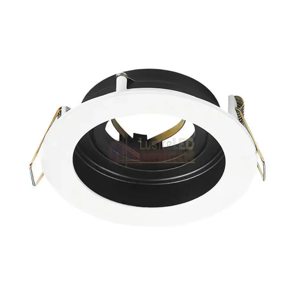 Spot Incastrat Rotund Fascicul Reglabil Alb & Negru Dulie GU10 Ø100x30mm led ceiling light