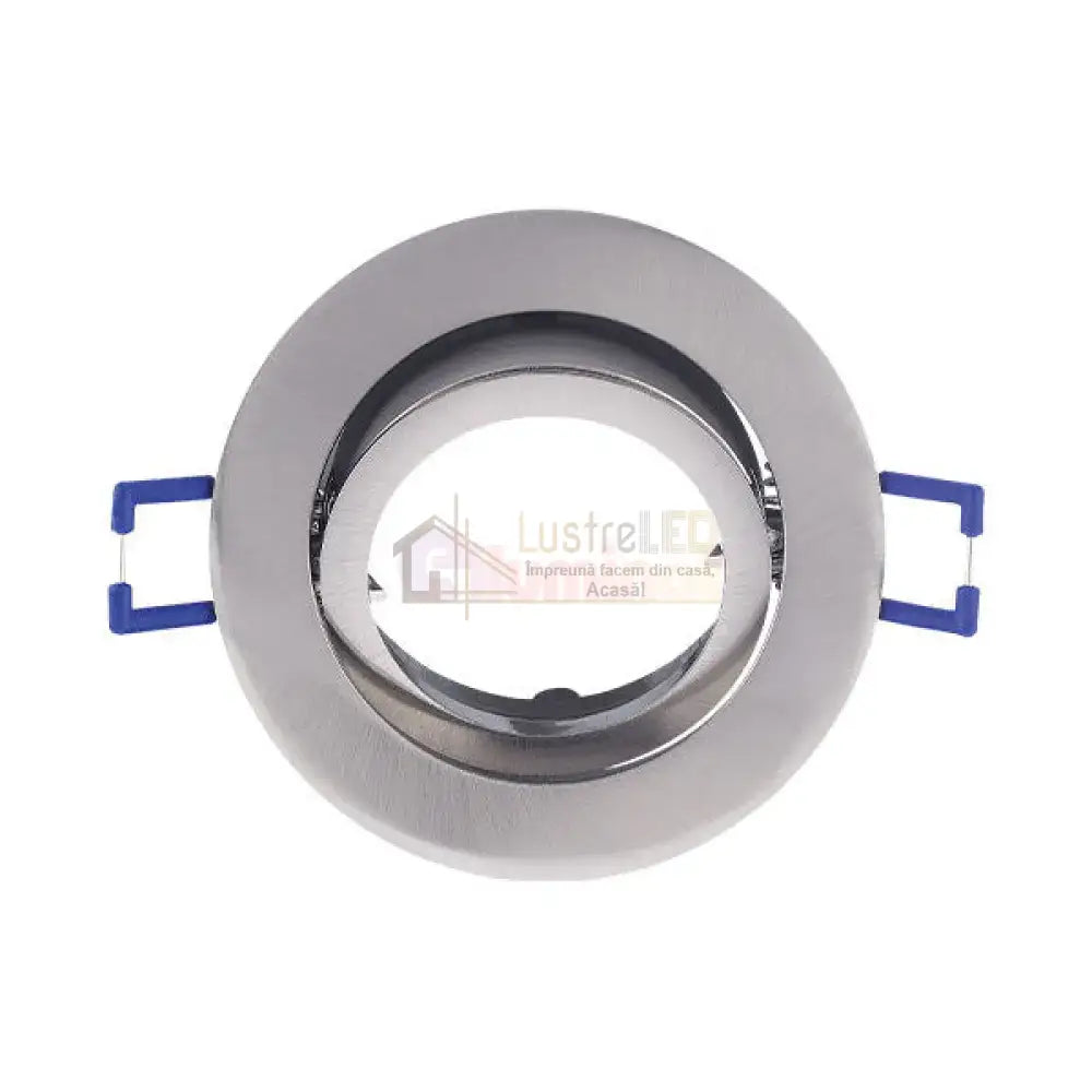 Spot Incastrat Rotund Fascicul Reglabil Argintiu Dulie MR16 Ø82x25mm led ceiling light
