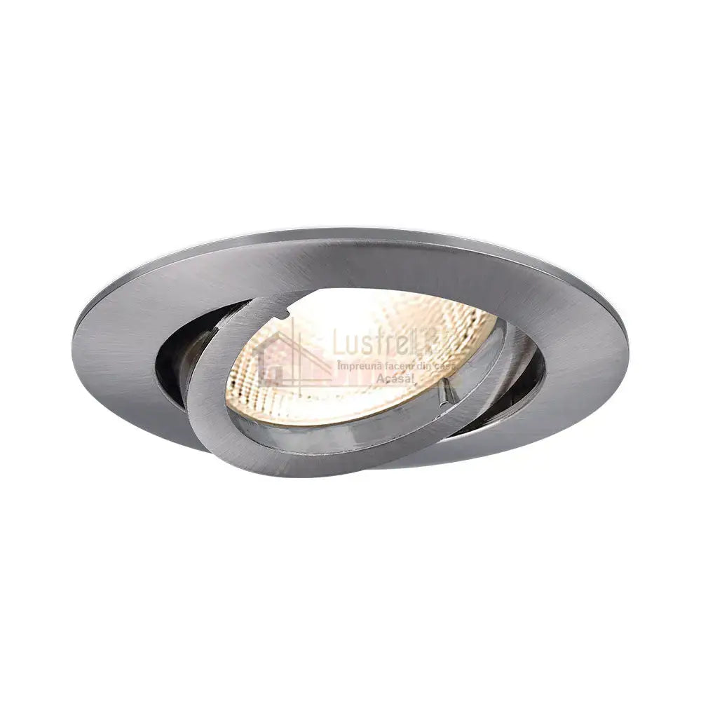 Spot Incastrat Rotund Fascicul Reglabil Argintiu Dulie MR16 Ø82x25mm led ceiling light