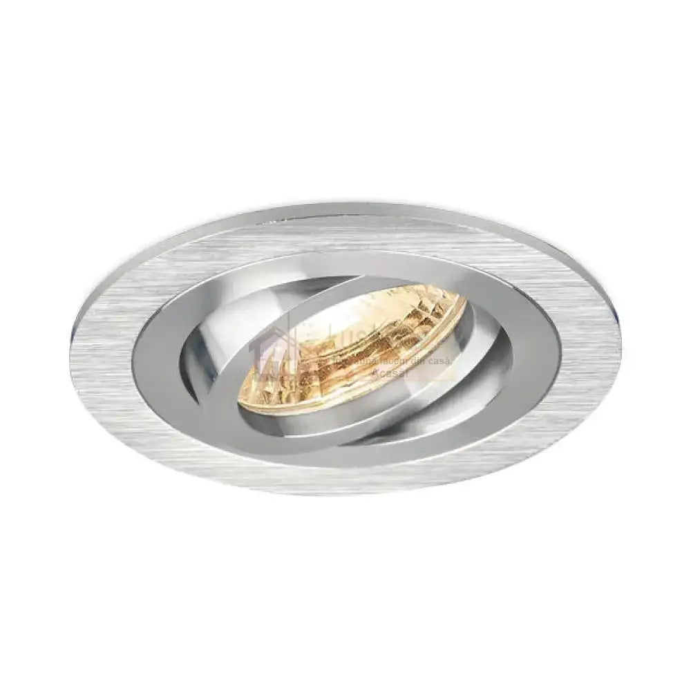 Spot Incastrat Rotund Fascicul Reglabil Argintiu Dulie MR16 Ø94x25mm led ceiling light