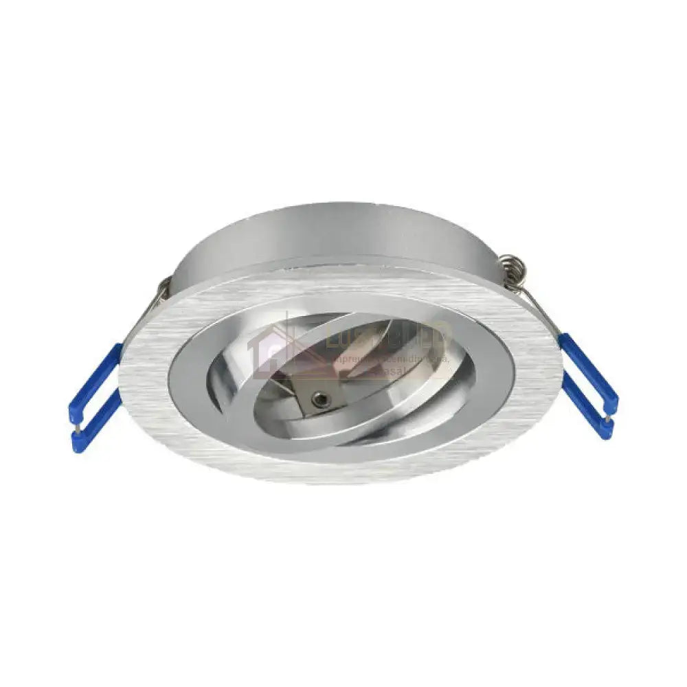Spot Incastrat Rotund Fascicul Reglabil Argintiu Dulie MR16 Ø94x25mm led ceiling light