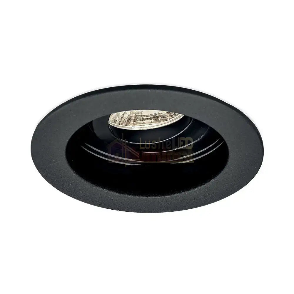 Spot Incastrat Rotund Fascicul Reglabil Negru Dulie GU10 Ø100x30mm led ceiling light