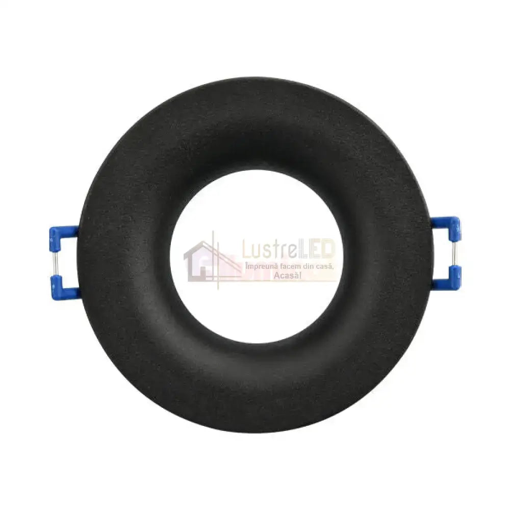 Spot Incastrat Rotund Negru Dulie MR16 Ø83x35mm led ceiling light
