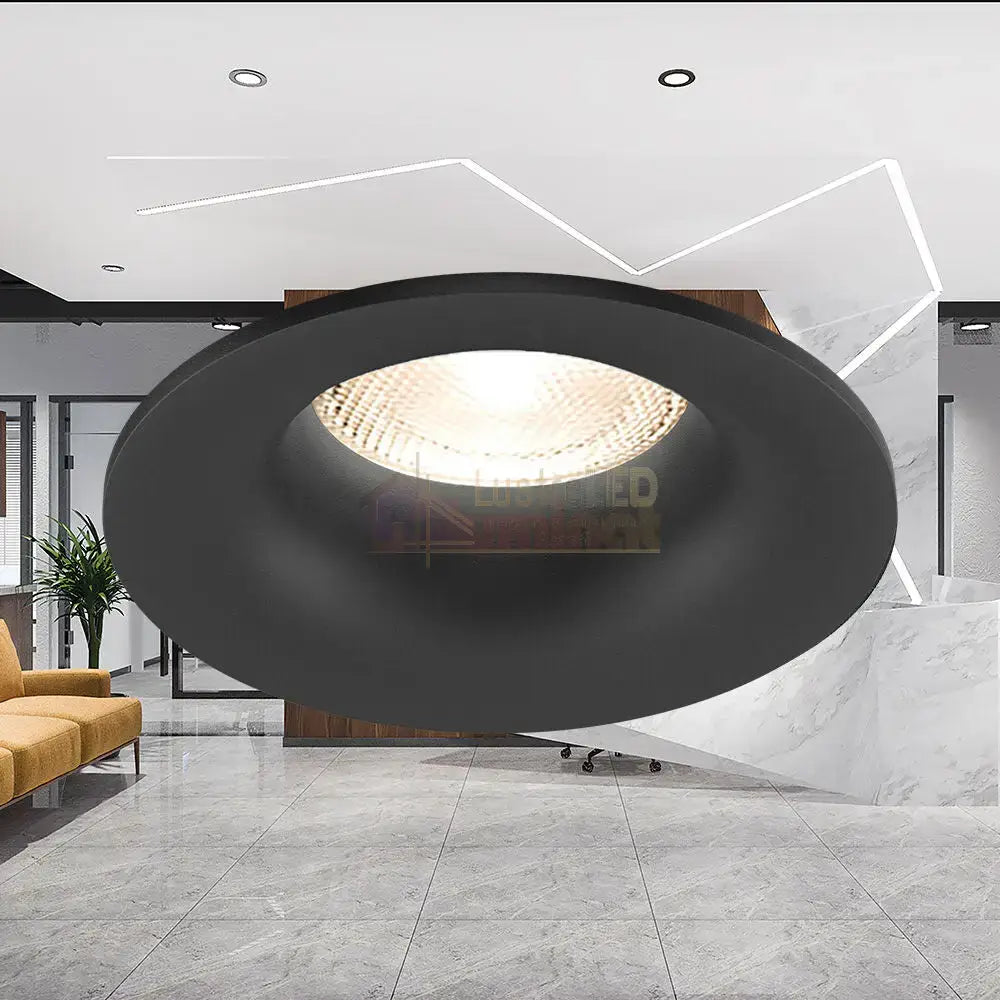 Spot Incastrat Rotund Negru Dulie MR16 Ø83x35mm led ceiling light