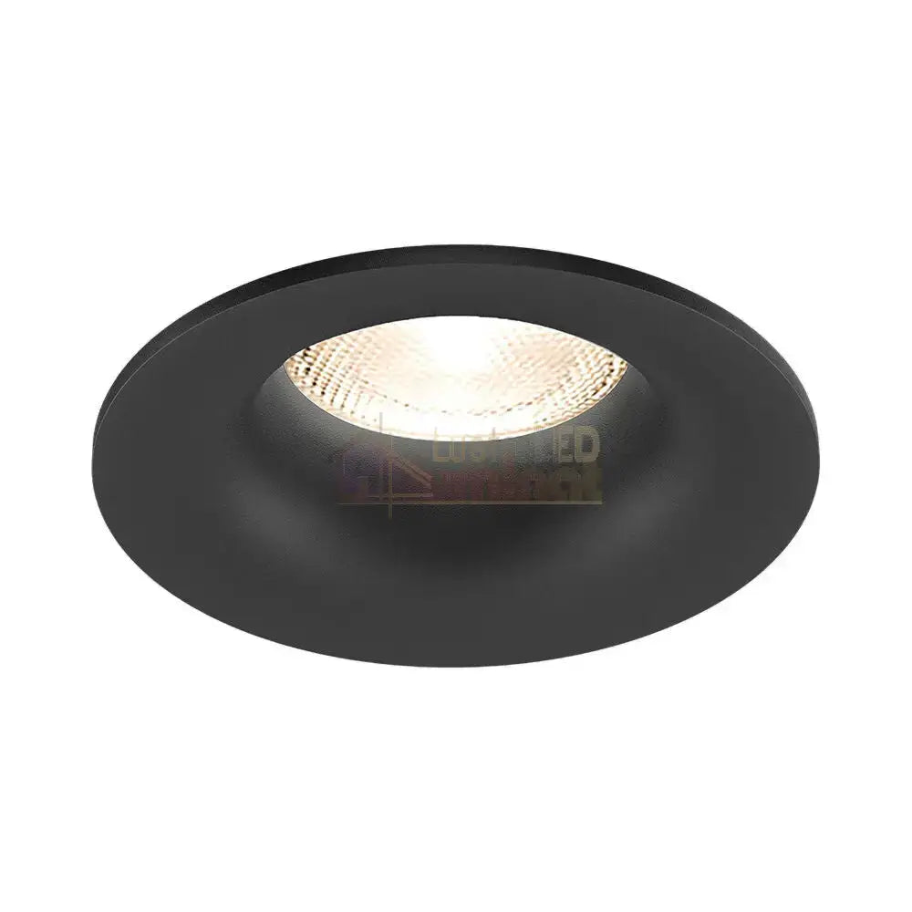 Spot Incastrat Rotund Negru Dulie MR16 Ø83x35mm led ceiling light