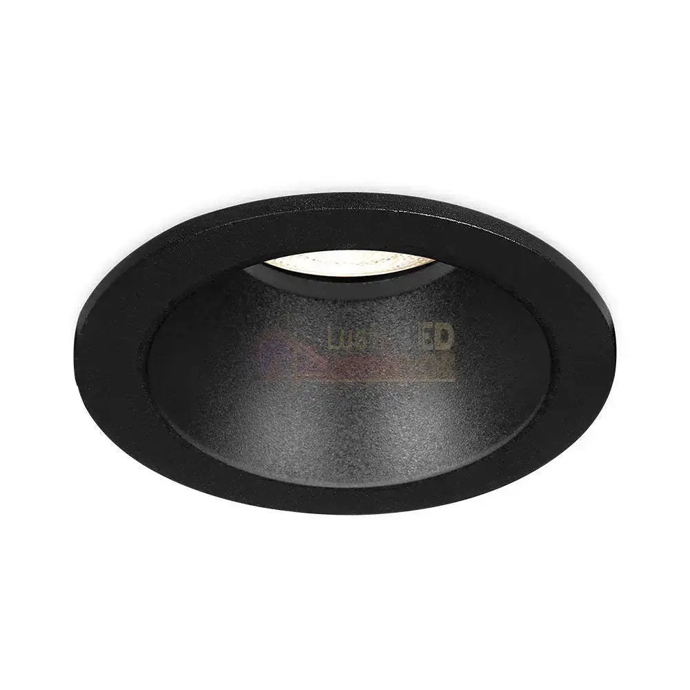 Spot Incastrat Rotund Negru Dulie GU10 Ø85x32mm led ceiling light
