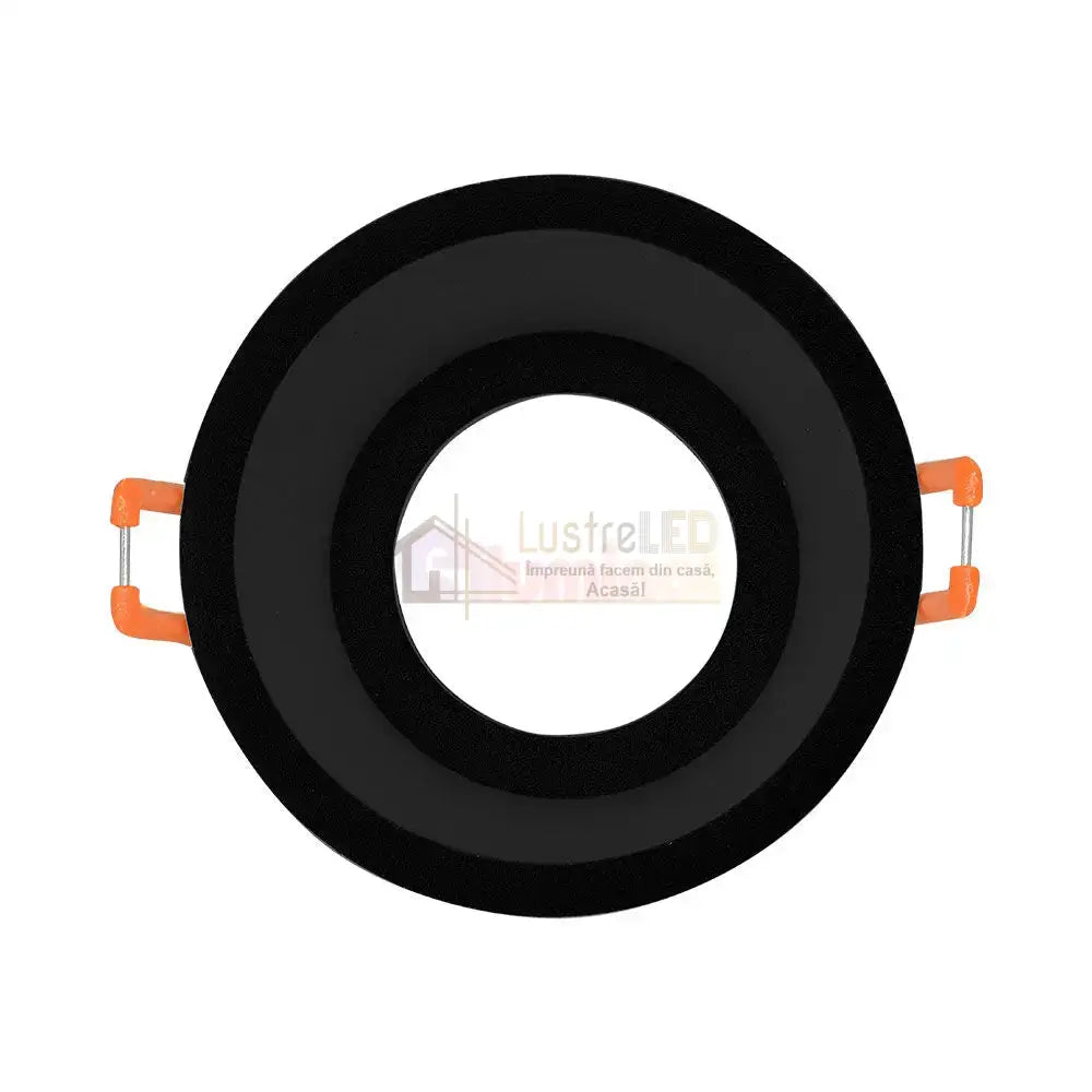Spot Incastrat Rotund Negru Dulie MR16 Ø86x40mm led ceiling light
