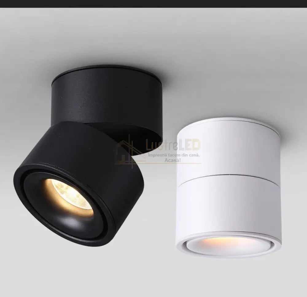 Spot Led 12W Aplicat Orientabil 4000K Led Ceiling Light