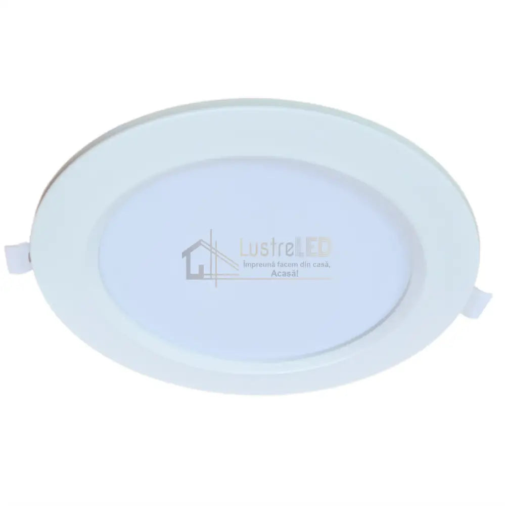 Spot Led 18W Eco Rotund Alb / ⌀180Mm Incastrabil Led Spot Light