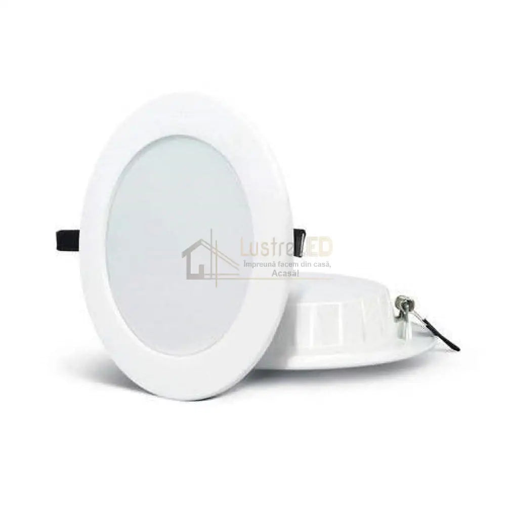 Spot Led 18W Eco Rotund Alb / ⌀180Mm Incastrabil Led Spot Light