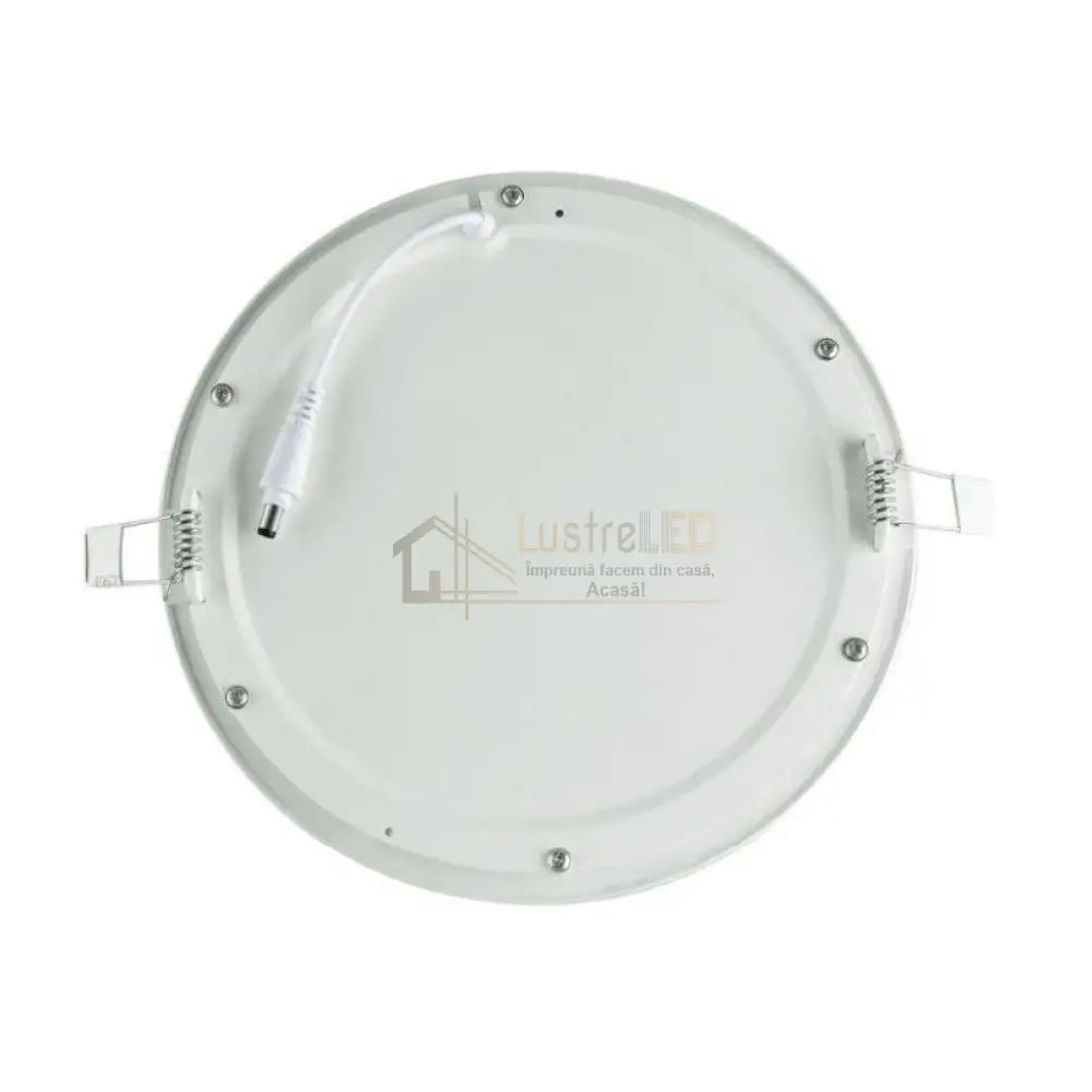 Spot Led 18W Slim Rotund Alb / ⌀221Mm Incastrabil Led Spot Light