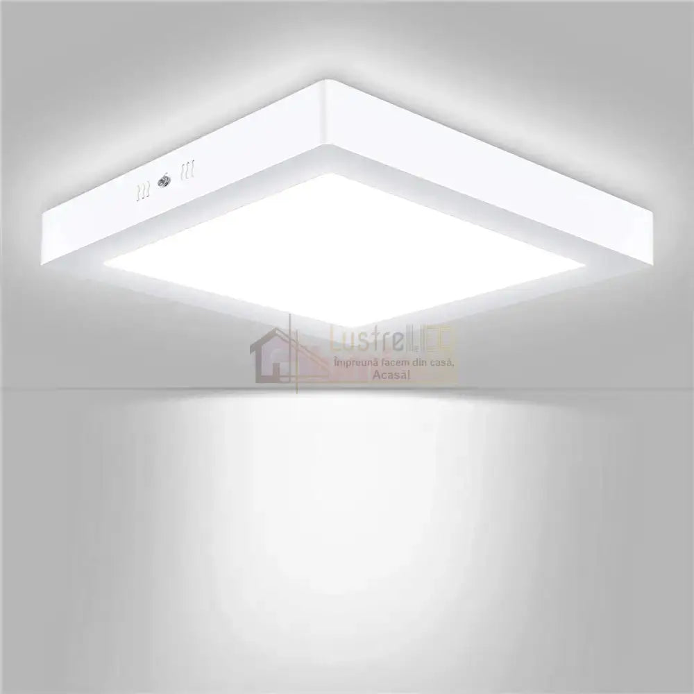 Spot Led 24W Patrat Alb / 280X280Mm Aplicat Ceiling Light