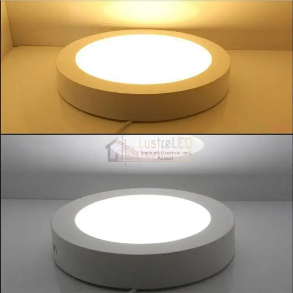 Spot Led 24W Rotund Alb / ⌀280Mm Aplicat Led Ceiling Light