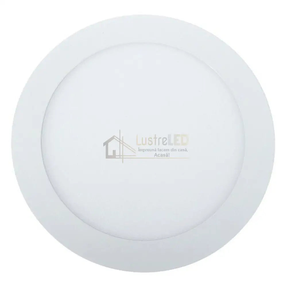 Spot Led 24W Slim Rotund Alb / ⌀300Mm Incastrabil Led Spot Light