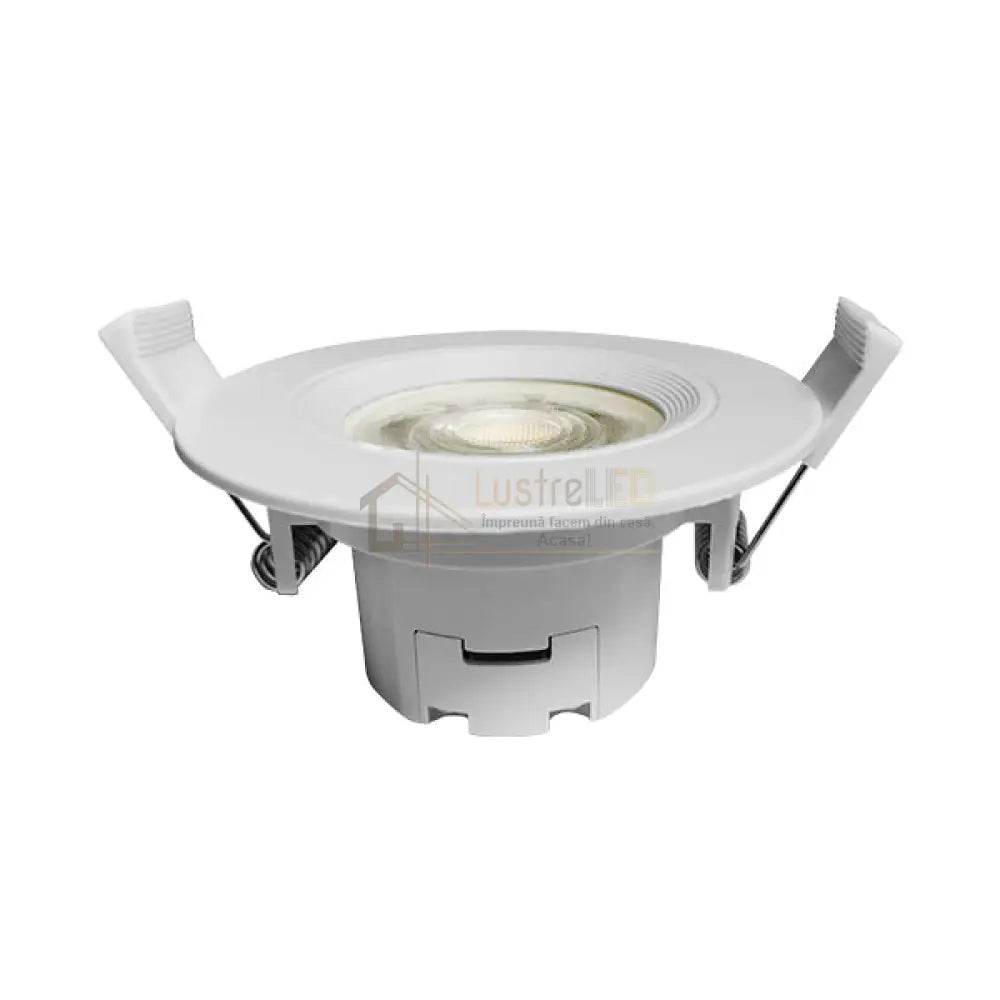 Spot Led 7W Incastrabil Cct Cu 3 Lumini Rotund Alb Pentru Exterior Ip54 Led Spot Light