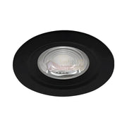 Spot Led 7W Incastrabil Cct Cu 3 Lumini Rotund Negru Pentru Exterior Ip54 Led Spot Light