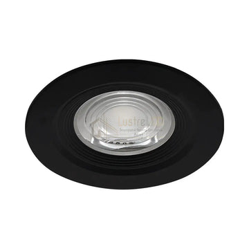 Spot Led 7W Incastrabil Cct Cu 3 Lumini Rotund Negru Pentru Exterior Ip54 Led Spot Light