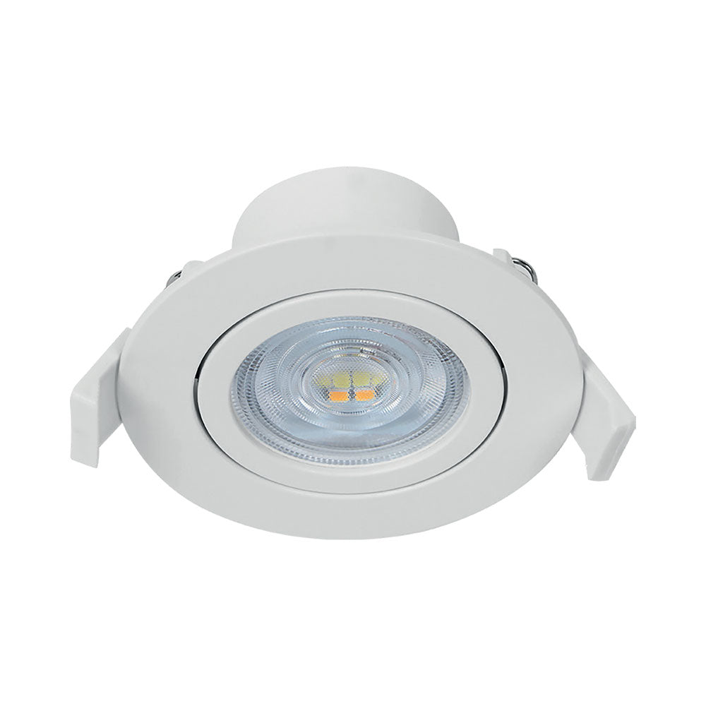 Spot LED 7W Incastrabil Orientabil CCT cu 3 Lumini Echivalent 60W