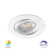 Spot LED 7W Incastrabil Orientabil CCT cu 3 Lumini Echivalent 60W