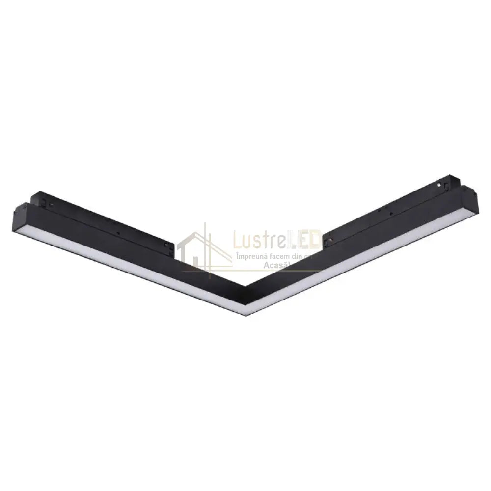 Spot LED 90 Grade 24W 62cm Magnetic CCT Negru Mat lustreled.ro