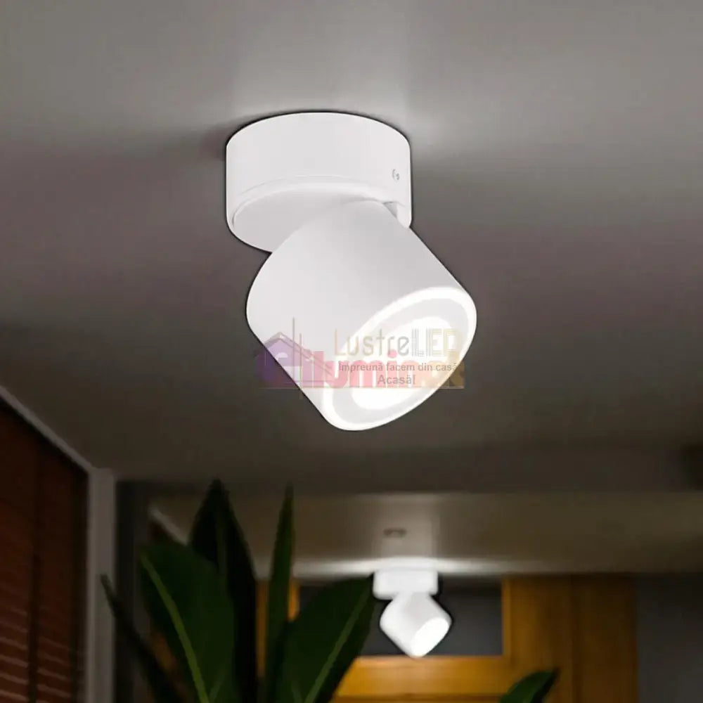 Spot LED Aplicat Orientabil 5W Premium White TAURUS lustreled.ro