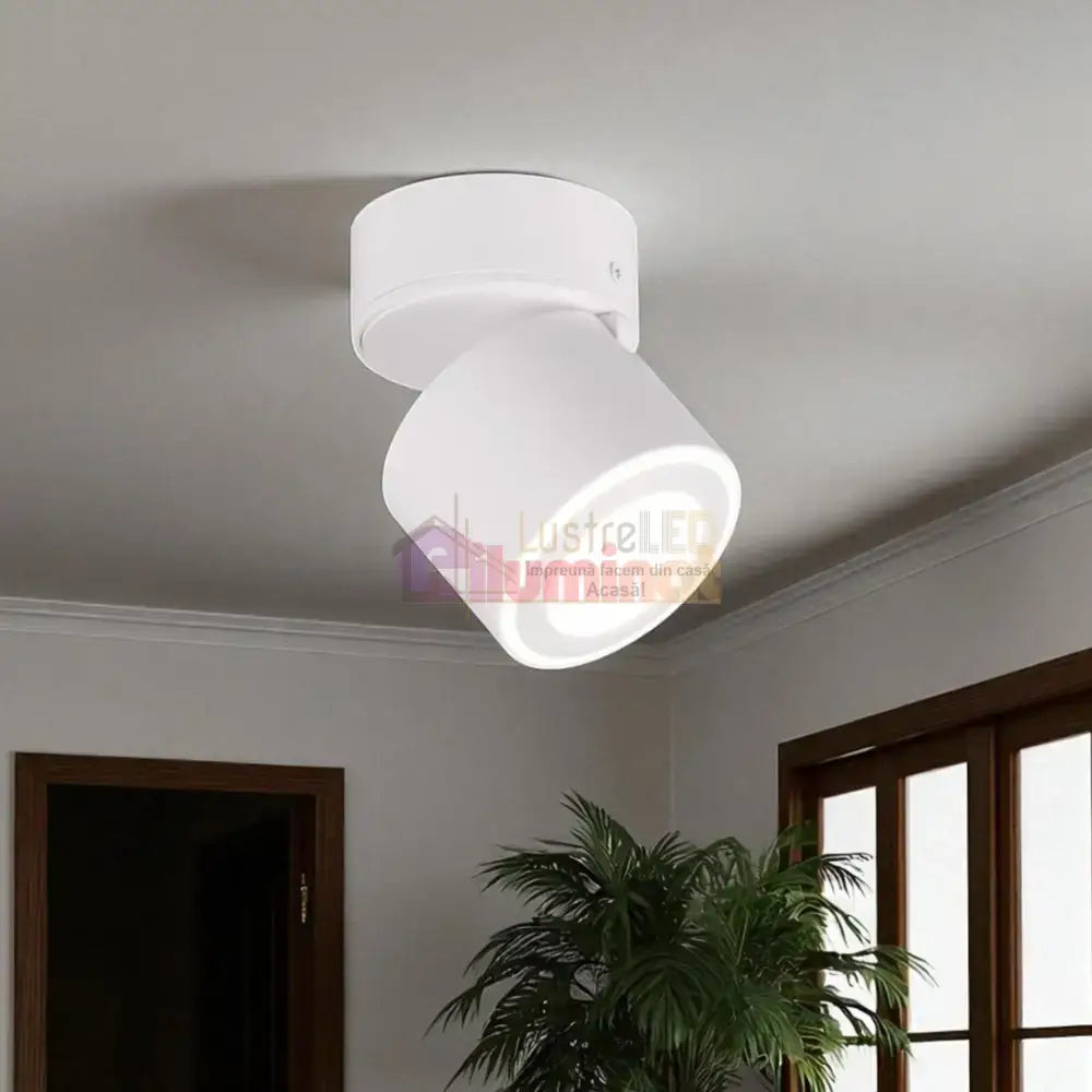 Spot LED Aplicat Orientabil 5W Premium White TAURUS lustreled.ro