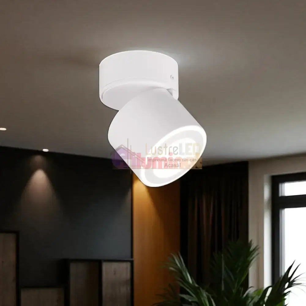 Spot LED Aplicat Orientabil 5W Premium White TAURUS lustreled.ro