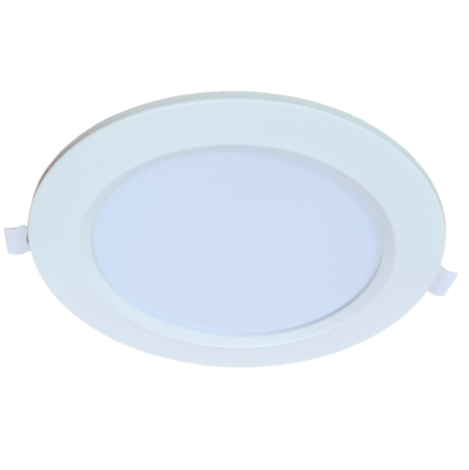 Spot LED 12W ECO Rotund Alb / ⌀140mm / Incastrabil
