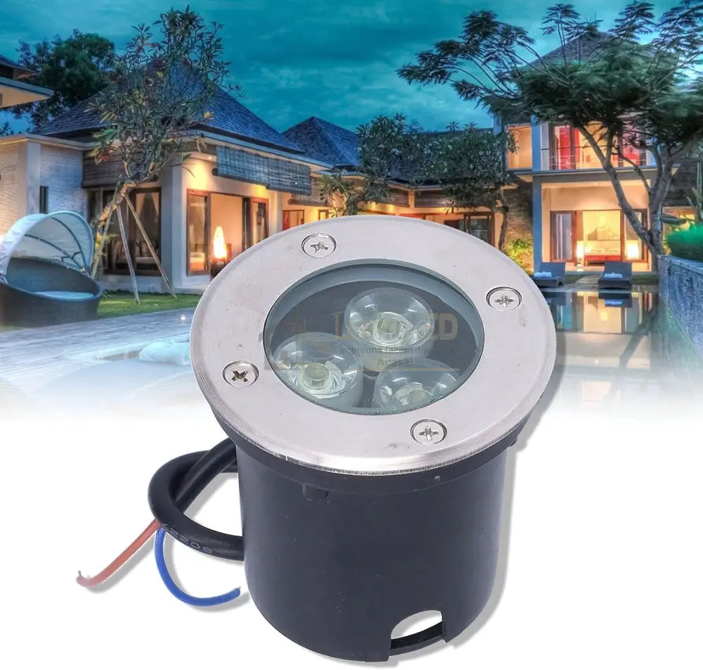 Spot Led Exterior 3W Pardoseala Incastrabil 220V Lighting Fixtures