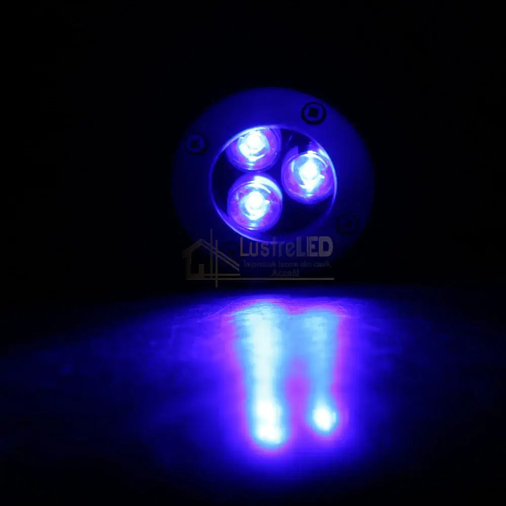 Spot Led Exterior 3W Rgb Pardoseala Incastrabil 12V Lighting Fixtures