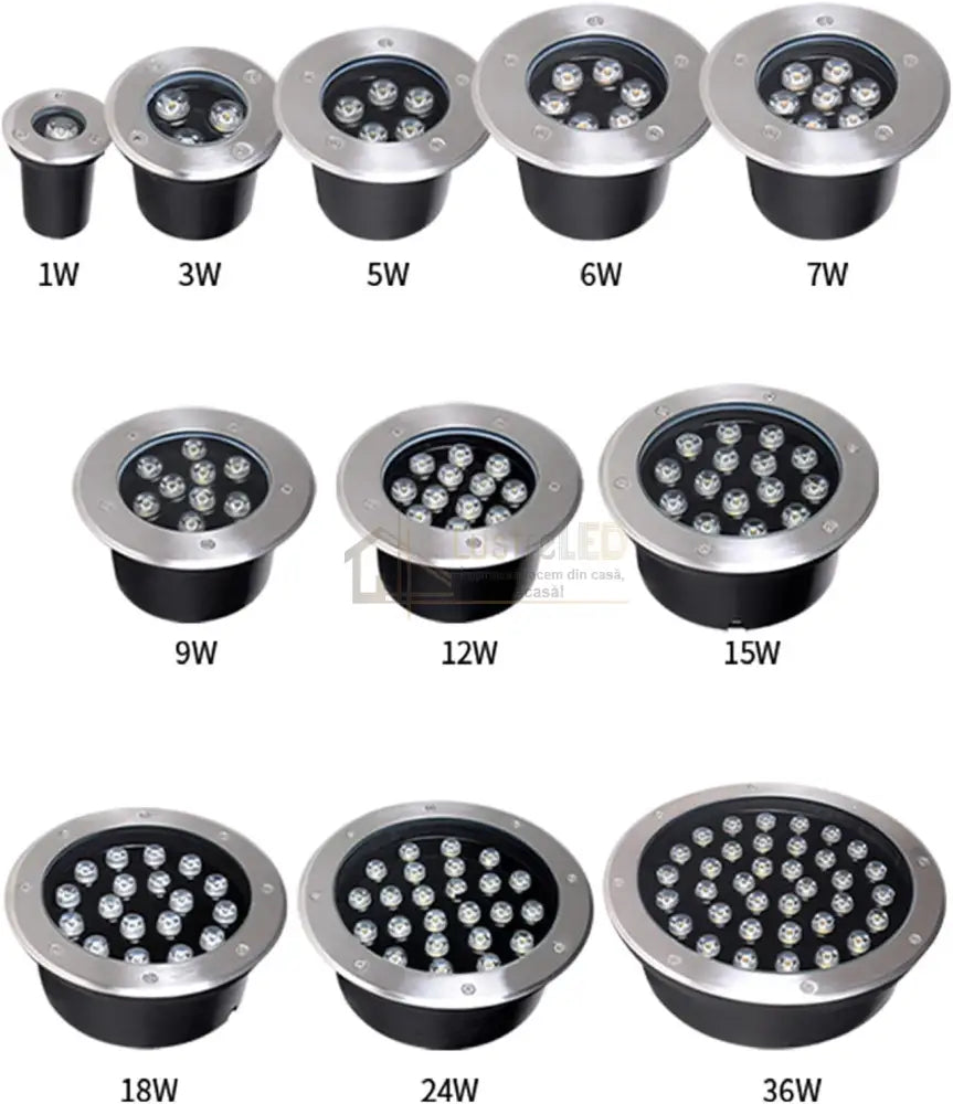 Spot Led Exterior 6W Pardoseala Incastrabil 220V Lighting Fixtures