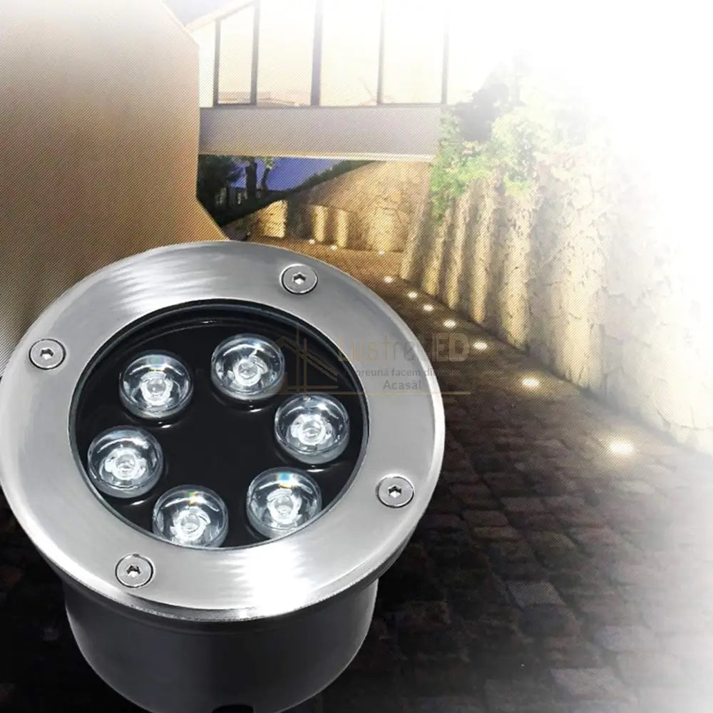 Spot Led Exterior 6W Pardoseala Incastrabil 220V Lighting Fixtures