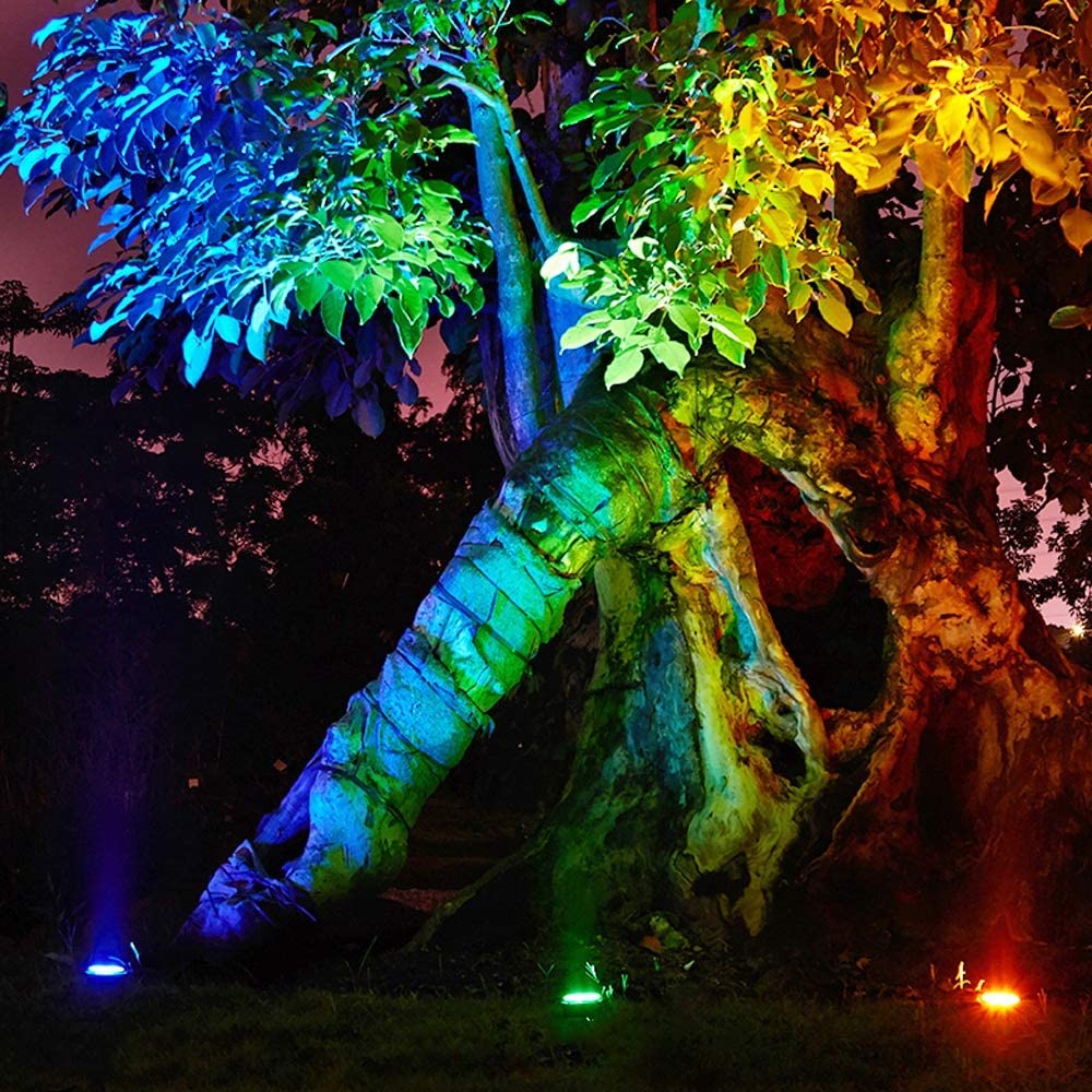 Spot LED Exterior 3W RGB Pardoseala Incastrabil 12V