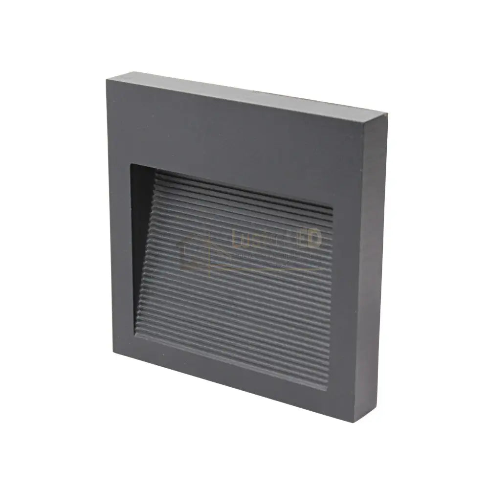Spot Led Exterior Treapta Aplicat 6W Ip65 Patrat Lighting Fixtures