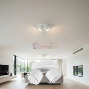 Spot LED Premium Aplicat Orientabil Dreptunghiular 2x450lm Alb 3 Moduri de Iluminare led ceiling light