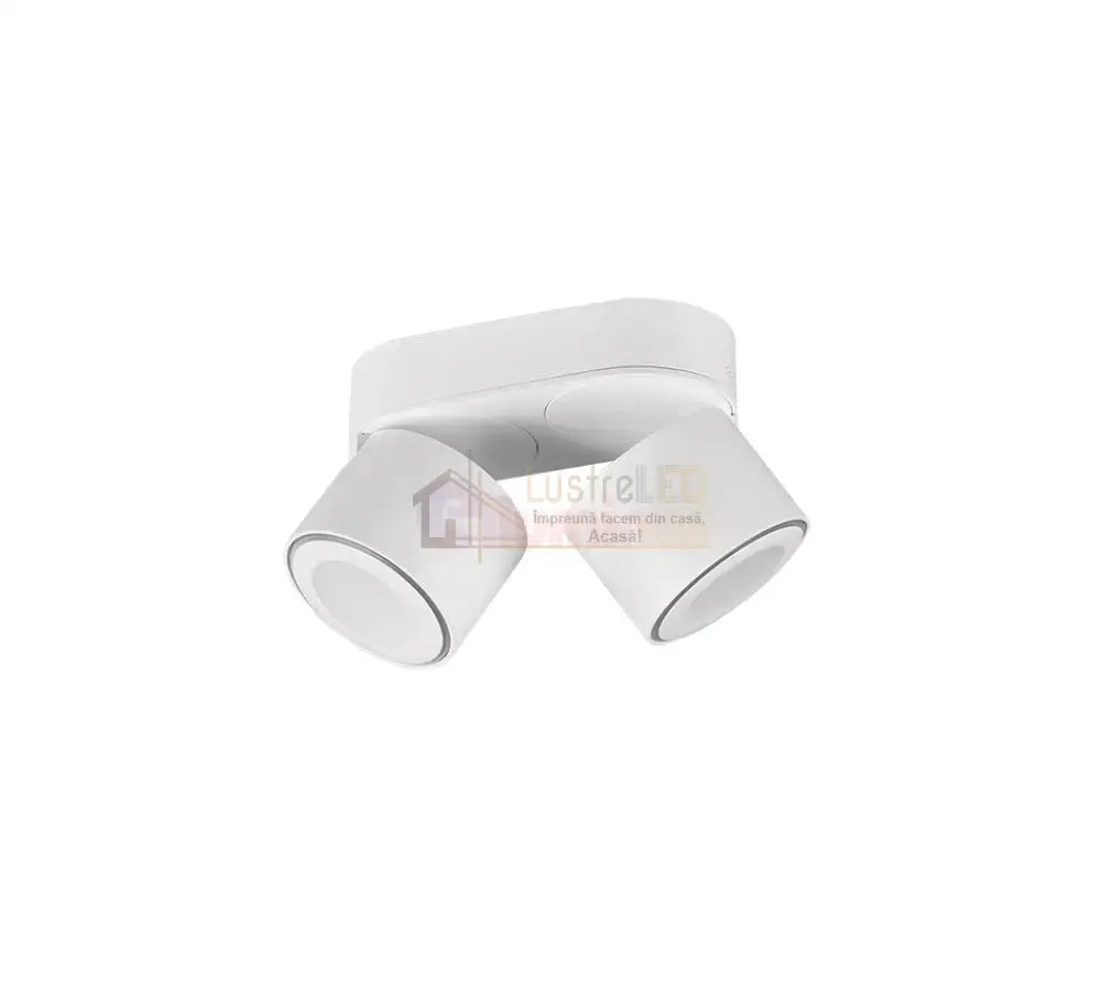 Spot LED Premium Aplicat Orientabil Dreptunghiular 2x450lm Alb 3 Moduri de Iluminare led ceiling light
