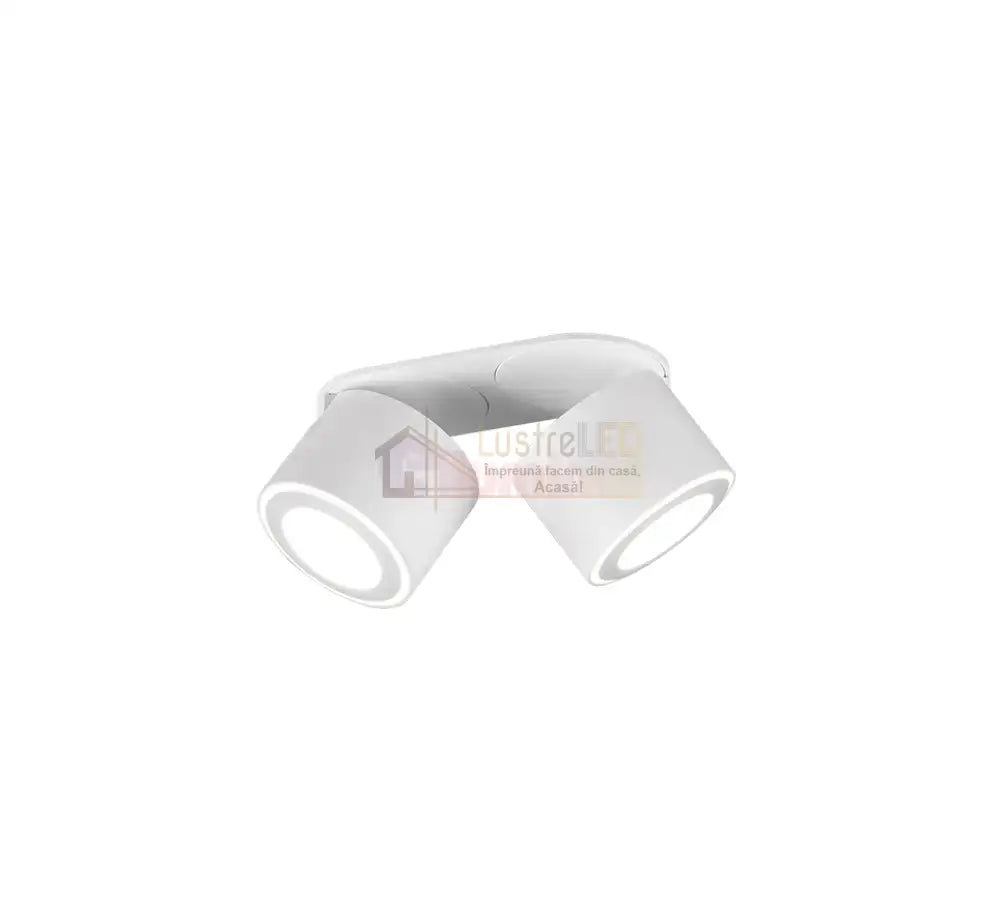Spot LED Premium Aplicat Orientabil Dreptunghiular 2x450lm Alb 3 Moduri de Iluminare led ceiling light