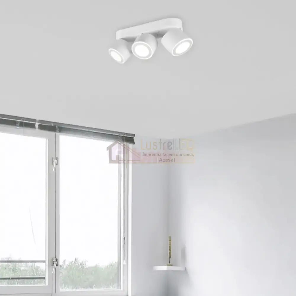 Spot LED Premium Aplicat Orientabil Dreptunghiular 3x450lm Alb 3 Moduri de Iluminare led ceiling light