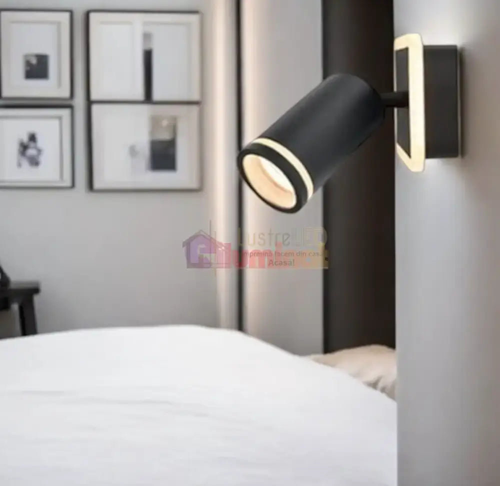 Spot Led Reglabil 1Xgu10 Noir Glow Led Ceiling Light