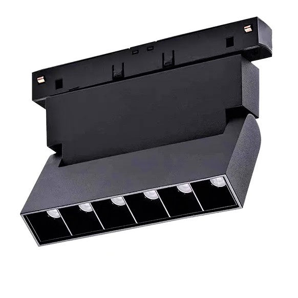 Spot LED 6W Magnetic Negru Pliabil