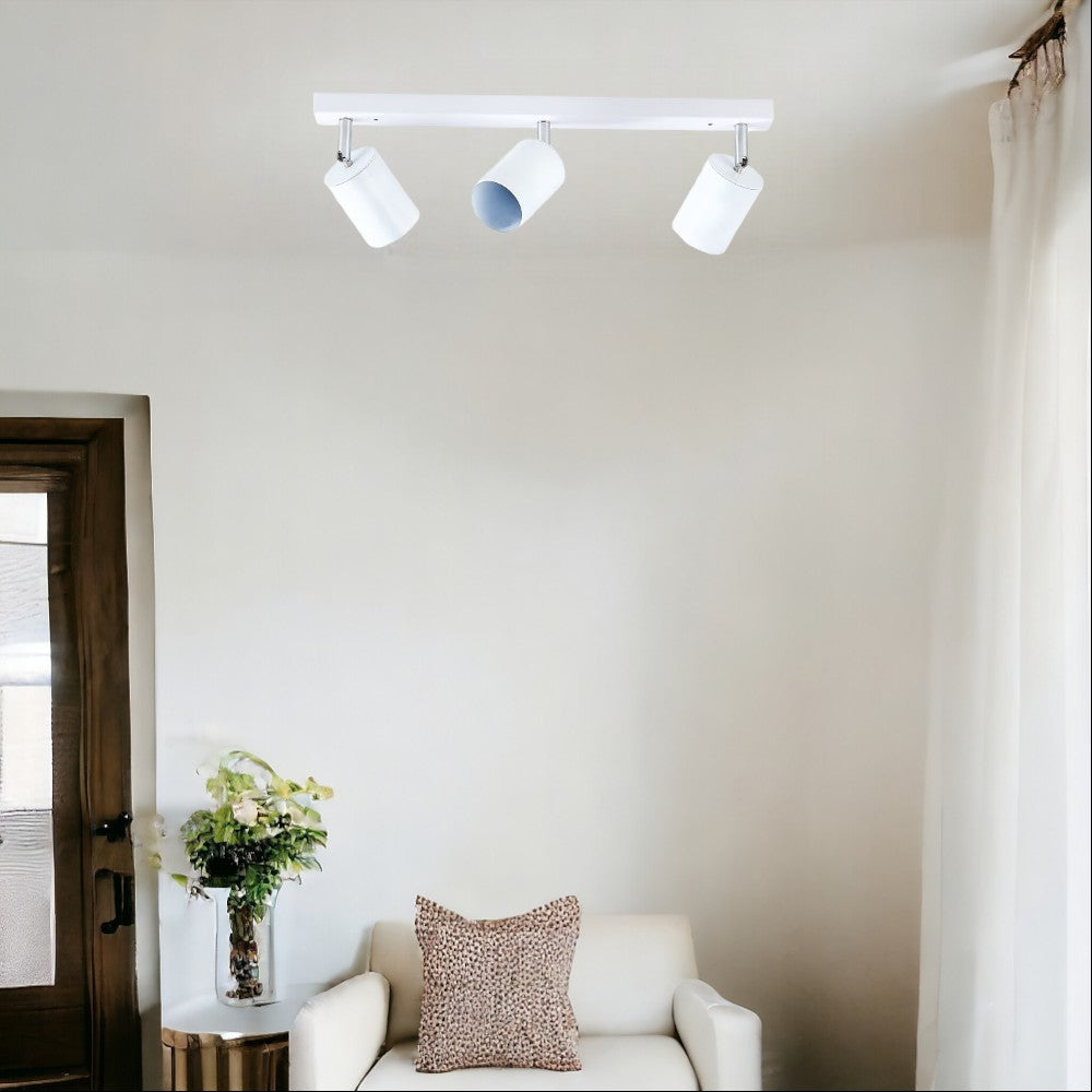 Spot pe Sina Reglabil Alb 3xGU10