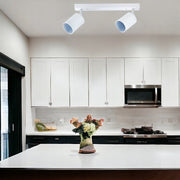 Spot pe Sina Reglabil Alb 2xGU10