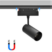 Spot LED 10W Magnetic Negru Cilindru