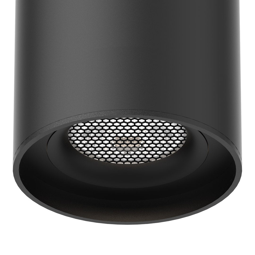 Spot LED Magnetic Rotund Premium Hyper Black 6W | ⌀8CM | 24V | 3 Tipuri de Lumina