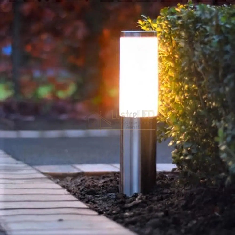 Stalp De Gradina Defne Chrome 30-50-80 Cm Garden Exterior Pole