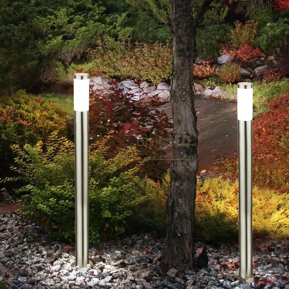 Stalp De Gradina Defne Chrome 30-50-80 Cm Garden Exterior Pole